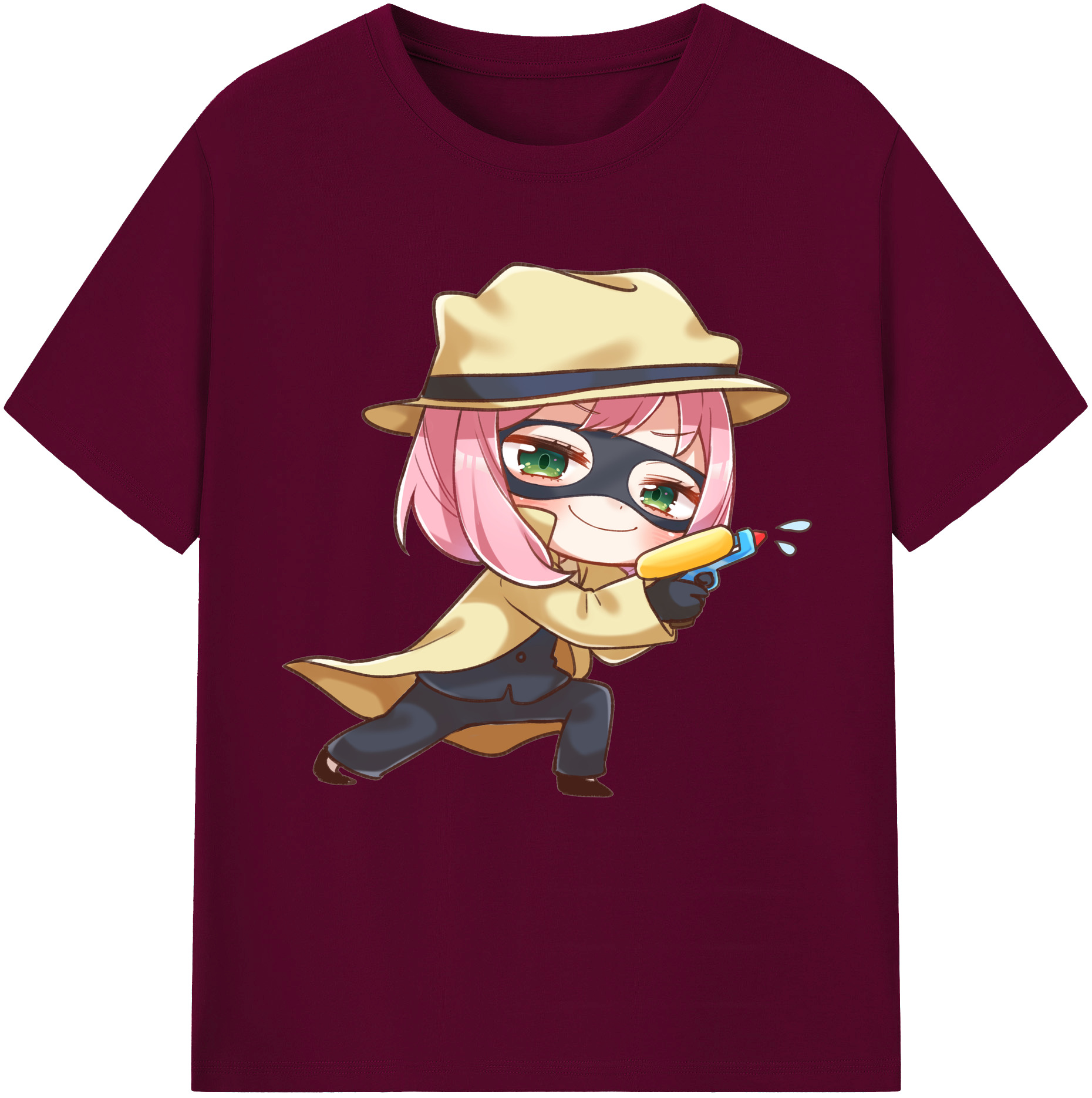 （画像用） SPY×FAMILY间谍家家酒 レディースカジュアルプリントTシャツ（綿100％）